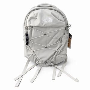 The North Face Womens Borealis Commuter Backpack Grey 16in Laptop Sleeve Bag New
